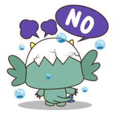 Gon, the water dragon sticker #4162895