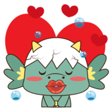 Gon, the water dragon sticker #4162900