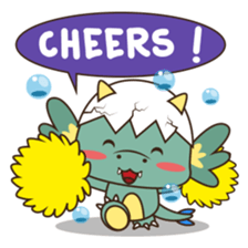 Gon, the water dragon sticker #4162908