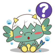 Gon, the water dragon sticker #4162909