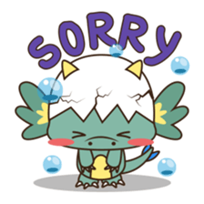 Gon, the water dragon sticker #4162914