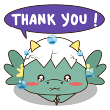 Gon, the water dragon sticker #4162915