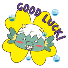 Gon, the water dragon sticker #4162918