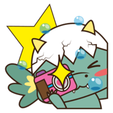 Gon, the water dragon sticker #4162919