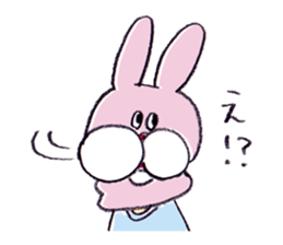 Rabbit boy! sticker #4162960