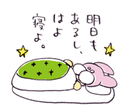 Rabbit boy! sticker #4162972