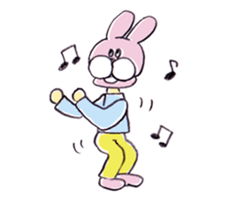 Rabbit boy! sticker #4162977