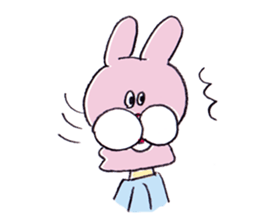 Rabbit boy! sticker #4162983