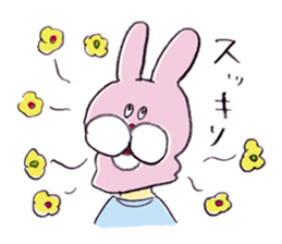 Rabbit boy! sticker #4162989