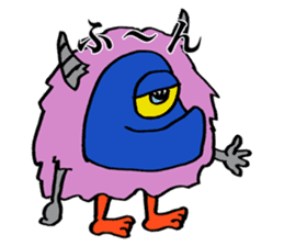 Monster Friends Sticker sticker #4163658