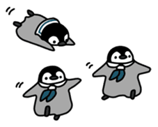 Marine  penguin sticker #4163821