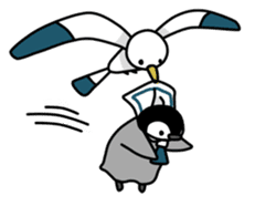 Marine  penguin sticker #4163822