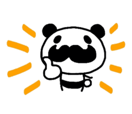 higefusa panda sticker #4164120