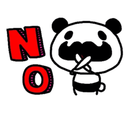 higefusa panda sticker #4164122