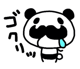 higefusa panda sticker #4164125