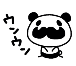 higefusa panda sticker #4164128