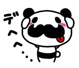 higefusa panda sticker #4164129
