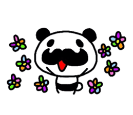 higefusa panda sticker #4164138