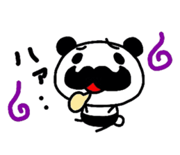 higefusa panda sticker #4164139