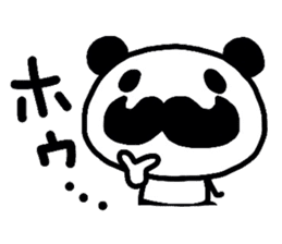 higefusa panda sticker #4164140