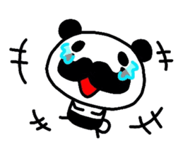 higefusa panda sticker #4164147