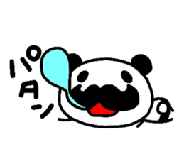 higefusa panda sticker #4164152