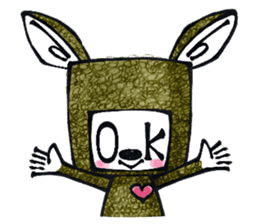 Funny Bunny Shaggy sticker #4164246