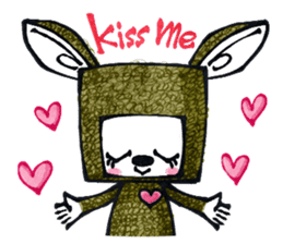 Funny Bunny Shaggy sticker #4164254