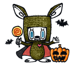 Funny Bunny Shaggy sticker #4164277