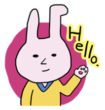 A Hypotension rabbit sticker #4164600