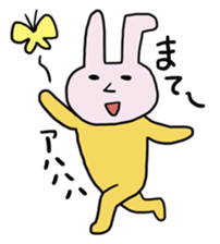 A Hypotension rabbit sticker #4164621