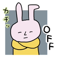 A Hypotension rabbit sticker #4164623