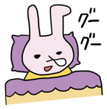 A Hypotension rabbit sticker #4164629