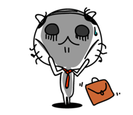 Cat of company employee sticker #4164848