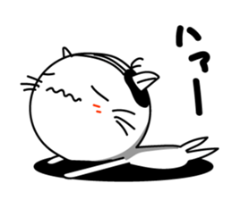 Cat of company employee sticker #4164852