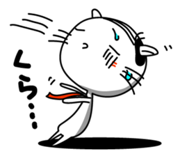 Cat of company employee sticker #4164853