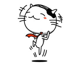 Cat of company employee sticker #4164857