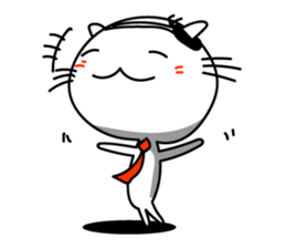 Cat of company employee sticker #4164864