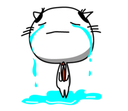 Cat of company employee sticker #4164876