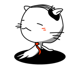 Cat of company employee sticker #4164879