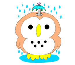 Fuku-chan. (owl) sticker #4164885