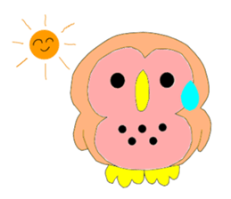 Fuku-chan. (owl) sticker #4164887