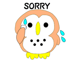 Fuku-chan. (owl) sticker #4164891