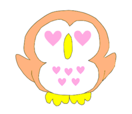 Fuku-chan. (owl) sticker #4164896