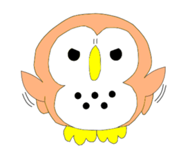 Fuku-chan. (owl) sticker #4164897