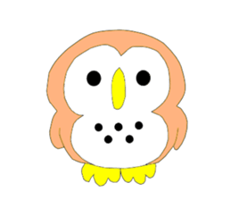 Fuku-chan. (owl) sticker #4164900