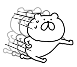 The White Black Bear sticker #4164964