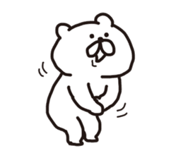 The White Black Bear sticker #4164987