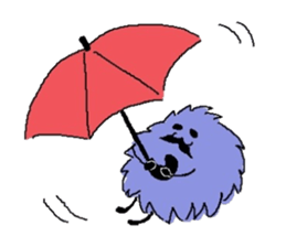 Gentleman of a furball sticker #4165038