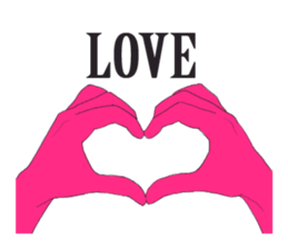 I convey thought by hand. sticker #4165391